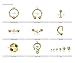 Hinged Seamless WildKlass Jewely Septum Clicker Ring 316L Surgical Steel (Sold Individually) (18GA 6mm Rose Gold)