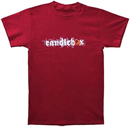 Candlebox Men's Old English Logo 06 Tour T-shirt Medium Red