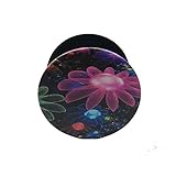 Design pop popping stand for iPhone Smart Phone Expanding Stand and Grip Cell Phone accessories (Galaxy S7, S7 Edge, iPhone SE / 6 / 6+ /6S / 7 /7+) and tablet devices iPad / IPad Mini (3D Flowers)