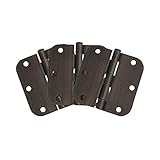 Design House 181438 3-Pack Hinge 3.5", Oil Rubbed Bronze