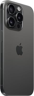 Apple iPhone 15 Pro, 1TB, Black Titanium - Unlocked (Renewed)