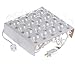 Abeja 25FT Outdoor White String Lights, G40 Globe Patio Lights with 27 Clear G40 Bulbs, Waterproof Hanging Outdoor Light for Backyard Porch Balcony Party Decor - White Wire