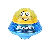 BELUPAID Bath Toy Multifunctional Automatic Induction Spray Water Toy Amphibious Interesting Light Music Toys for Cute Infant Children