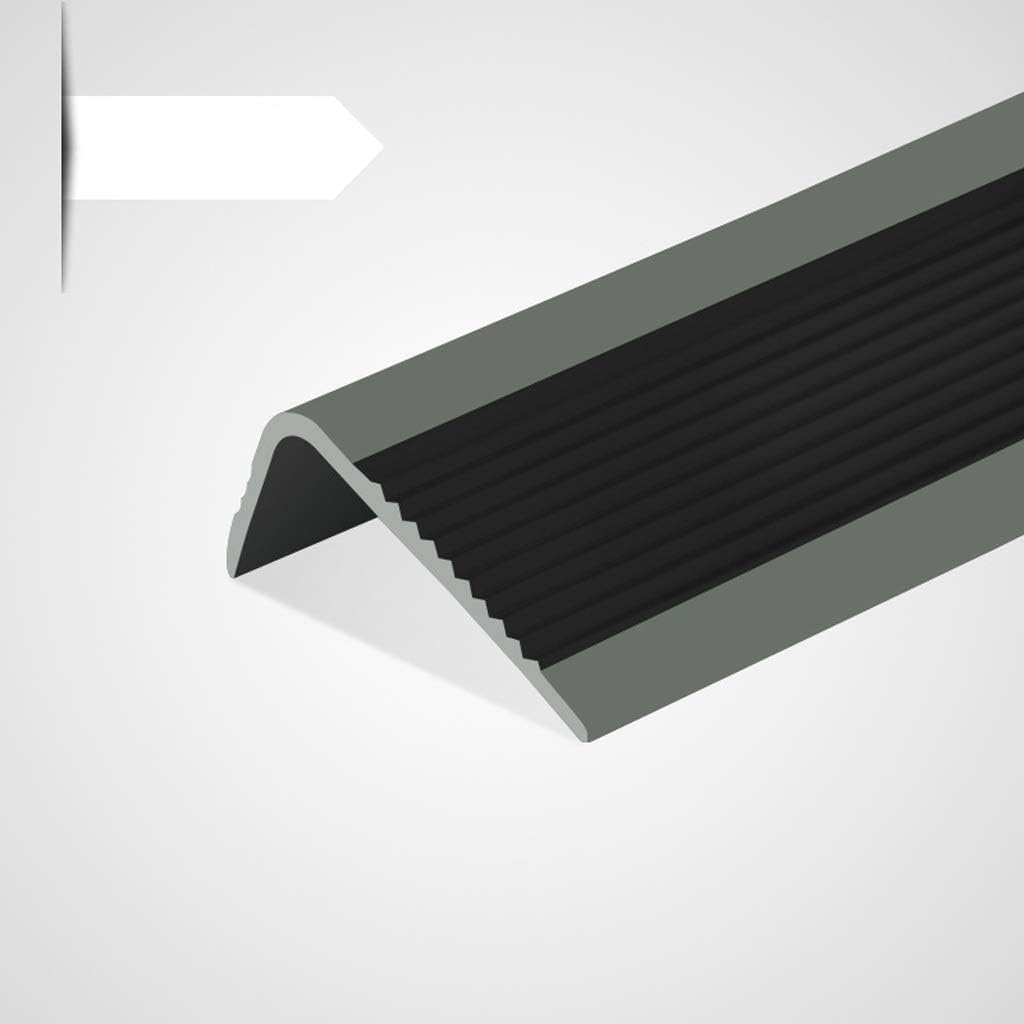 Stair Nosing Edge Trim Anti Non Slip Stair Edge Nosing Anti Slip Stair Nosing Stairs Anti-slip Strips Kindergarten Steps Edge L-shaped Corner Bead Sticking Household PVC Self-adhesive Floor Bead