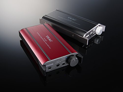 TEAC HA-P50-R portable headphone amplifier DAC equipped with high-resolution sound source corresponding Red - Thumbnail 4