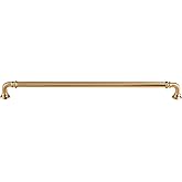 Top Knobs TK326HB TK326 Reeded 12 Inch Center to Center Handle Cabinet Pull from The Chareau Collection