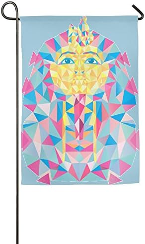 Hattgg Mini Egyptian Pharaoh Family Party Outdoor Yard House Garden Flags 12 X 18 All-Weather Polyester Emblemize