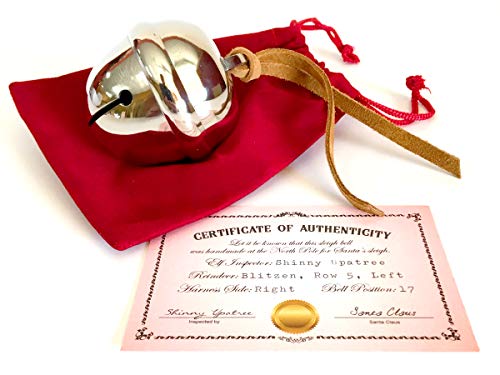 LilyDeal Polar Express Sleigh Bell and Certificate of Authenticity