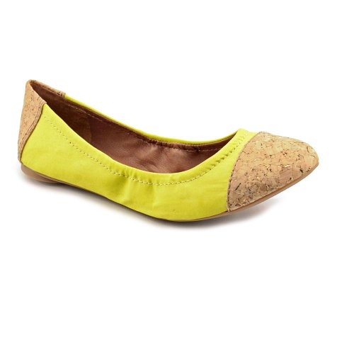 lucky brand yellow flats
