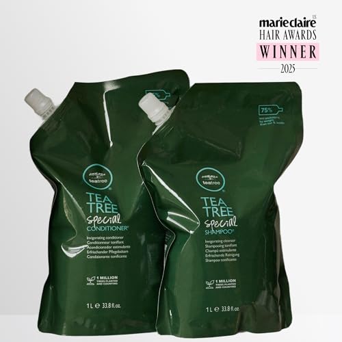 Tea Tree Special Shampoo, Deep Cleans, Refreshes Scalp, Especially Oily Hair, For All Hair Types