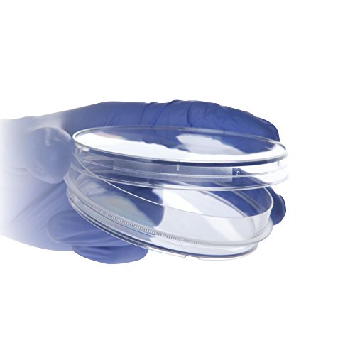 Petri Dish, 100x15 w/Gripping, 10 Dishes/Sterile Sleeve, 500 Petri Dishes/Unit