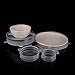 Silicone Stretch Lids , Reusable Durable Bowl Covers BPA Free FDA Approved for Keeping Food Fresh Dishwasher Oven Microwave Freezer Safe, 6-Pack of Various Sizes (White)
