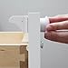 Enovoe Magnetic Cabinet Locks for Babies - 12 Locks and 2 Keys - Baby Proofing Cabinets and Drawer Locks for Toddlers - Child Safety Cabinet Kitchen Locks - Easy Install, No Drill, Tools or Screws