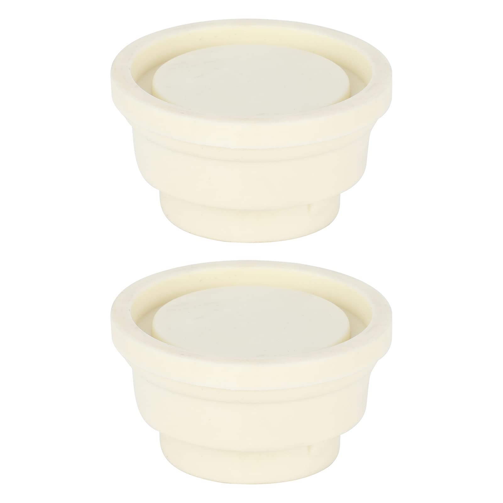 Lwuey Pool Ladder End Caps, 43mm Bumper Rubber Plugs Universal Fit Inground Above Ground Pool Steps Non Slip Pool Ladder Accessories Underwater Escalators Resistance