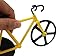 Bicycle Pizza Cutter Wheel -Topbest Creative Bicycle Frame Designing with Dual Sharp Black Stainless Steel Non-slip Cutting Hob Holiday Vacation Decoration Gift with Stand