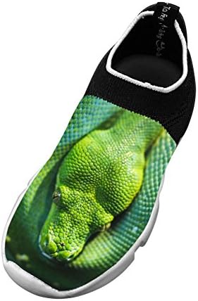 Snake Flyknit Shoes Light Sports Free Running Shoes For Kids