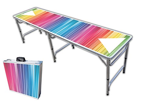 8-Foot Professional Beer Pong Table - Color Spectrum Graphic - Thumbnail 5