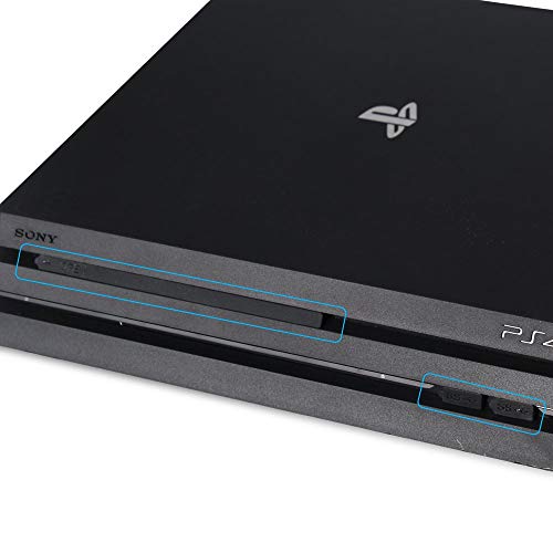 Dobe PS4 Pro Dust Proof Pack Kits - 2-in-1 Dust Proof Dust Protector Prevention Cover Case Mesh Jack Stopper Pack Kits for Comfortable with Sony Playstation 4 Pro Gaming Console [Playstation 4 Pro]