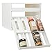 YouCopia Classic SpiceStack 24-Bottle Spice Organizer with Universal Drawers, White