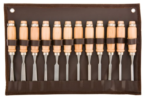 12 Piece Carving Chisel Set - Thumbnail 3