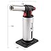 Zenware Refillable Butane Professional Culinary Torch Lighter for Cooking Welding Brazing Soldering - Silver
