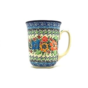 Polish Pottery Mug – 16 oz. Bistro – Unikat Signature U3347