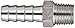 Dixon RN32 Stainless Steel 316 Hose Fitting, Insert, 1/4