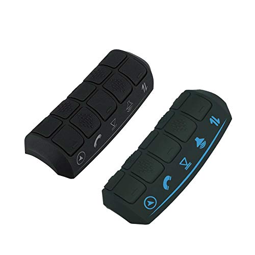 YOUNGFLY Car Steering Wheel Remote Control Android Wireless Led Universal 10 Buttons