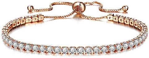 ANGELFLY Infinity Double Heart Charm Sterling Silver Adjustable Bracelets,fit Gifts for Women Wife Girls