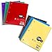3-Subject Spiral Notebook - Writing Materials For Kids And Adults – 6 Pack Color May Vary - Office Products School Supplies - By Kidsco