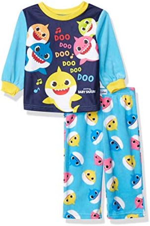 Baby Shark Boys’ 2-Piece Pajama Set