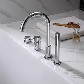 Polished Chrome Faucet Parts Belanger Neo44ccp Roman Bathtub