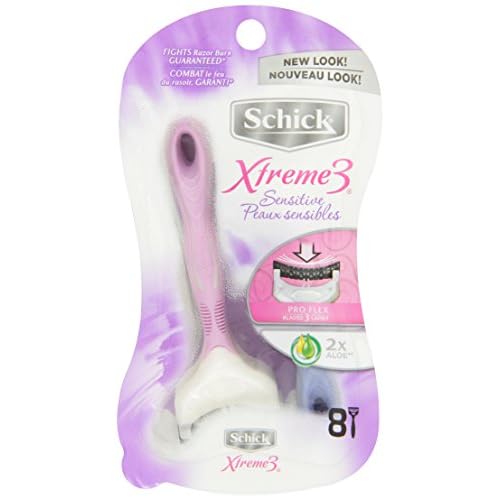 Schick Xtreme3 Sensitive, Women, 8-Count (Pack of 2) image