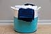 VELABEE Cotton Rope Basket – Woven Storage Basket for Throws Laundry and Toys