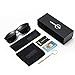 Sunglasses for Men-wearpro Polarized Vintage Men`s Sun Glasses WP1003 (Black/Gun) (Black gun)