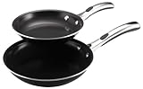 Farberware Select 8-Inch and 10-Inch Skillets, Black