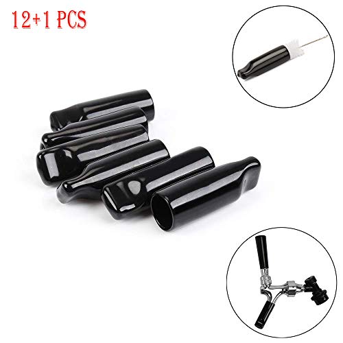 Beer-Tap-Cover-Draft-Faucet-Keg-Caps-Rubber-Tap-Soother-Sanitary-Nipple-Cover-with-Brush-121-Pcs