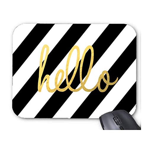 Mousepad Gold Kate Spade - Hello Design Mouse Mat
