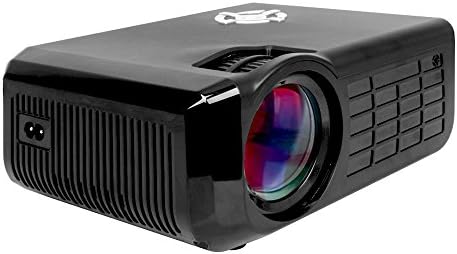 Video Projector, Dihome 150 inches 720P LCD Multimedia Portable Projector with AV USB SD Card HDMI for Home Cinema Video Game Courtyard Movie Night Support PC Laptop PS3/PS4 Xbox