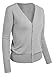 Emmalise Women's Classic V-Neck Button Down Cardigan Sweater Small to XL