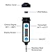Anpro Anpro DT-8 Instant Read Digital Cooking Thermometer with Long Probe for Food, Meat, Candy and Bath Water - Black