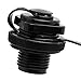 Gimiton Inflatable Air Valve with Caps Screw Twist Lock, 2Pc Inflatable Boat Spiral Air Plugs + 2Pc Scupper Plugs for Kayak, for Inflatable Boat Fishing Boats Raft Airbed