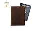 Habitoux Crazy Horse Genuine Cow Leather Passport Holder Travel Wallet Card Holder - RFID Blocking Bifold Wallet for Men and Women