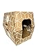 Disposable Litter Boxes for Cats 4 Trays 19Lx17Wx8.5T Each Tray is 8.5 inches Tall Patented Made in USA