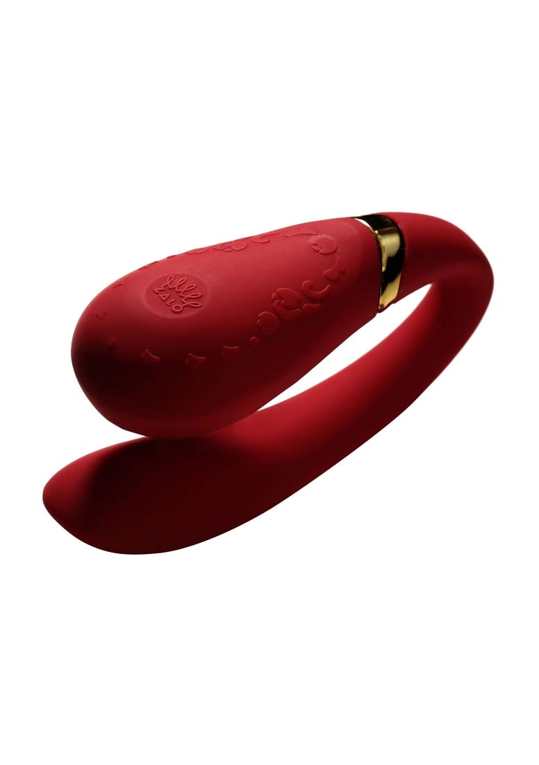 Zalo Fanfan Bright Red - Couples Vibrator, 512 kg