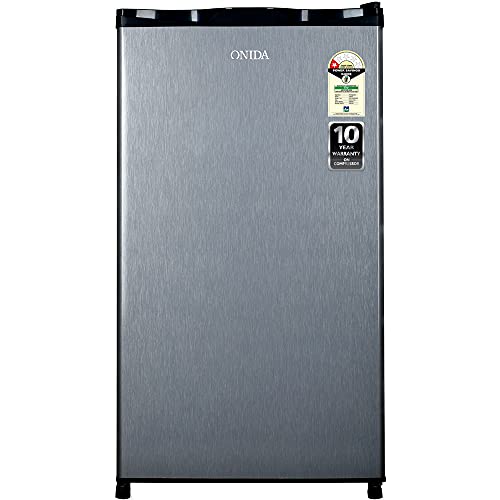 Onida 92 L 1 Star Direct-Cool Single Door Refrigerator (RDS1001SG, Steel Grey)
