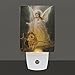 Saints Collection Unique Guardian Angel Plug In LED Night Light with Automatic Dusk to Dawn Sensor, Devotional Night Light, Religious Gift Idea for Friends and Family