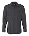 Burnside Mens Long Sleeve Solid Flannel Button Down Shirt B8200