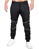 MODCHOK Men's Jogger Sweatpants Fleece Pants Workout Trousers Slim Fit Tracksuit