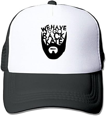 WUTAOO Lost Jack's Beard Big Foam Mesh Hat Mesh Back Adjustable Cap